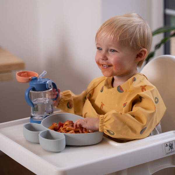 Bunny Silicone Suction Toddler Baby Plate + Spoon – Elk and Friends